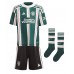 Camiseta Manchester United Jadon Sancho #25 Segunda Equipación Replica 2023-24 para niños mangas cortas (+ Pantalones cortos)